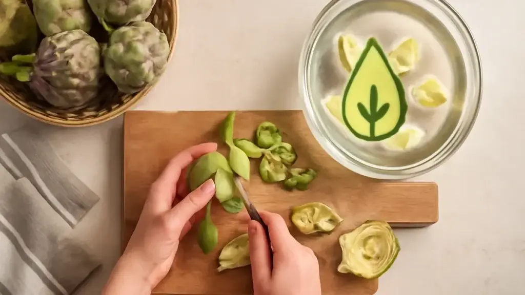 Carciofi freschi: come distinguere il cuore dalle foglie da eliminare