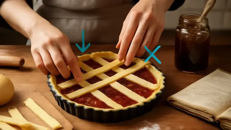 Crostata con marmellata: come evitare che il ripieno coli dai bordi