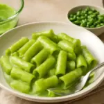 Pasta e piselli in una pentola: ricetta semplice e cremosa