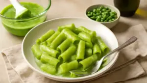 Pasta e piselli in una pentola: ricetta semplice e cremosa
