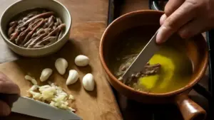 Come togliere l’odore di aglio dal tagliere dopo aver cucinato