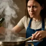 Come capire se l’olio in padella è abbastanza caldo senza farlo fumare
