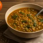 Zuppa di lenticchie rosse decorticate: ricetta veloce