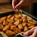 Quando salare le patate al forno per ottenere una superficie croccante