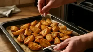 Quando salare le patate al forno per ottenere una superficie croccante
