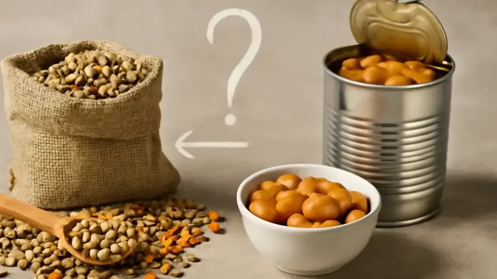 Legumi in scatola: quando sciacquarli e come usarli nelle ricette